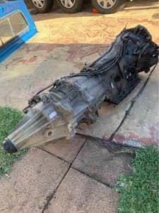 Nissan tip tronic trans/Gearbox 5 speed completely With Transfer Case