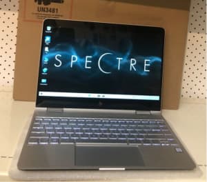 AS NEW HP Spectre 13 x360 laptop,(7th gen Core i5, 256gb ssd,full HD)!
