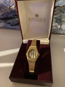 Vintage Gold Citizen Watch/Xmas 