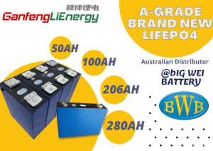 LiFePO4 Battery Cells GFB A-Grade Brand New 3.2V IN STOCK