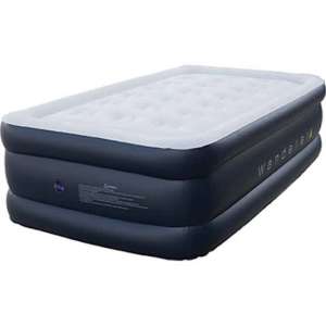 Wanderer twin inflatable bed and Dual 240V/12V Air Pump (ex BCF) NEW