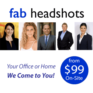 $99 Headshots City and Suburbs Mobile Service Photography