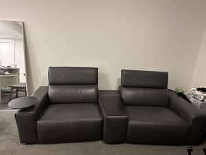 Eletric leather sofa