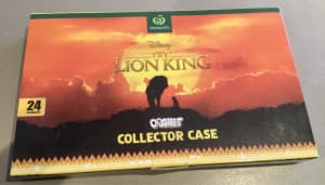 Woolworths Disney Lion King Full Set of 24 Ooshies in Collector Case
