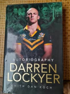 Signed and Framed Darren Lockyer Jersey, with COA, Edition 1/25