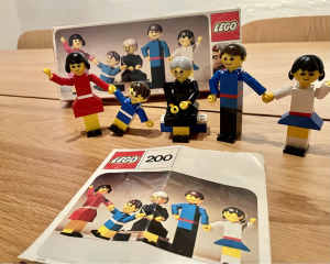 Lego vintage 1974 200 Lego family
