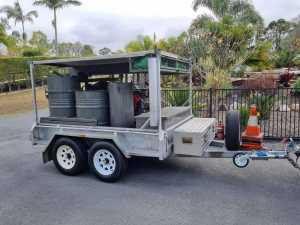 Vacuum Gutter Cleaning Trailer