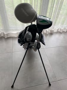 Power Bilt Silver Jnr Golf package, JR300 buggy and Rookie Driver (14)