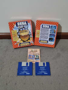 ESWAT SEGA ARCADE HITS 1990 AMIGA Boxed Game RARE!