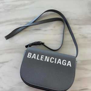 As new auth Balenciaga mid grey crossbody / shoulder bag &D/Bag.
