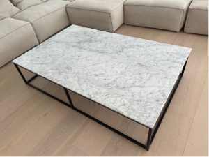 Coco Republic Rectangle Marble Coffee table