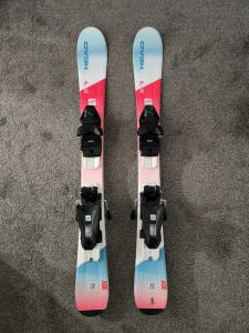 Head Joy kids skis 87cm with bindings 2023- Brand New