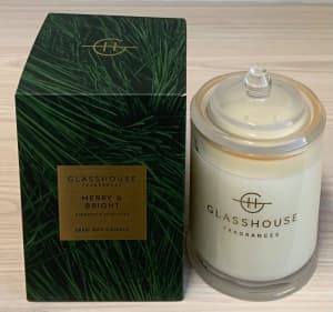 Glasshouse Fragrances Pineapple Mint Fizz Soy Candle 380G