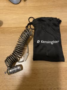 Kensington laptop combination lock