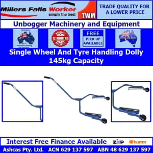 Millers Falls TWM 145kg (320lb) Single Wheel And Tyre Dolly