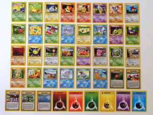 Pokemon 1st Edition NEO GENESIS Commons from 2000 (Full Set of 41)