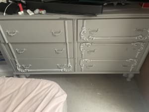 Beautiful vintage distressed shabby chic drawers for sale!