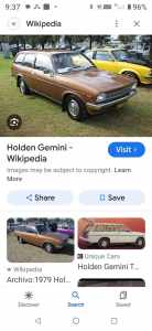 Wanted: Wanted, Holden Gemini wagon, tx, tc, td, te, tf, tg