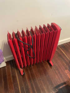 Oil Heater Red