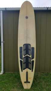 Longboard surfboard