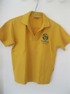 Templeton Primary Polo Shirts (size 6)  Short sleeve (Gold)