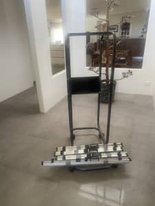 Drawing rack with clamps $150