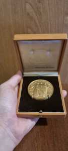 Monnaie de Paris 1989 French Republic Commemorative Gold Coin