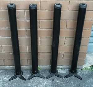 Adjustable Table Legs 4 pcs, 72 to 75 cm