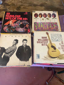 Bulk records various artists & titles