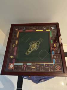 Franklin Mint Monopoly Table