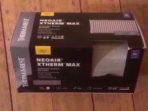 Thermarest Xtherm MAX reg/wide Campmat r-val 6.9/winglock valve/NEW