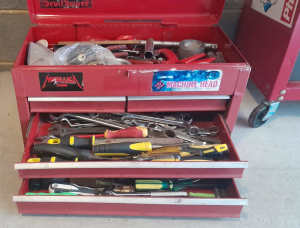 Lot of tools and tools box