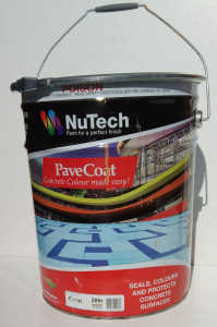 Like NEW NUTECH Concrete Sealer 20Litre Custom Colour CORAL