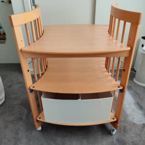 Stokke Baby Change Table with wheels