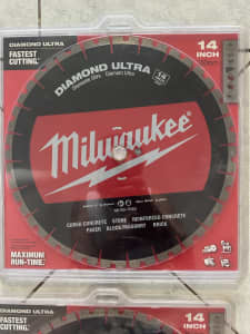Milwaukee concrete cutting discs