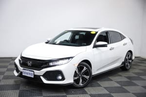 2017 Honda Civic 10th Gen MY17 RS White 1 Speed Constant Variable Hatchback