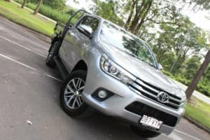 2015 Toyota Hilux GUN126R SR5 Double Cab Silver 6 Speed Sports Automatic Utility