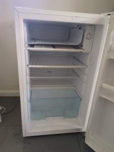 90 litr fridge works well 