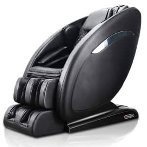 Super Long SL-Track iHealth Luxurious Massage Chair S5 Shiatsu Kneadin