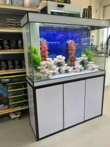 All in one TB MODEL Fish Tank & Cabinet