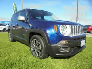 2017 Jeep Renegade BU MY17 Limited DDCT Blue 6 Speed Sports Automatic Dual Clutch Hatchback