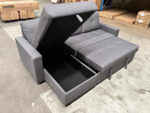 BRAND NEW SOFA BED WITH STORAGE /CAN DELIVER 