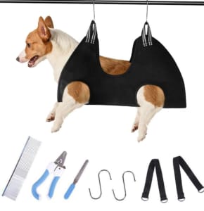 Pet beauty cat dog nail trimming tool set dog comfortable hammock