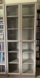 Grey Ikea bookcase