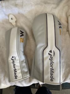 Golf head covers: driver and FW. Mint