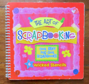 The Art of Scrapbooking Spiral-bound 5 Mile Press Stencils $8