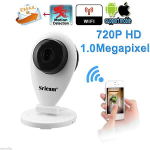 IP CAMERA BABY MONITOR SECURITY NIGHTVISION WIRELESS CCTV MOBILE