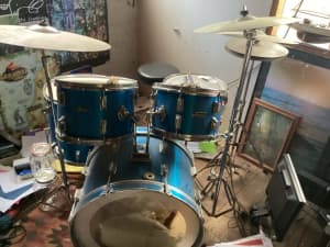 Drum kit. Plus other equipment if required