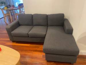 3 seater lounge with chaise and 2 seater lounge