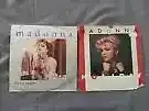 2 Madonna single records - Like a virgin - Holiday + Stay - 1984